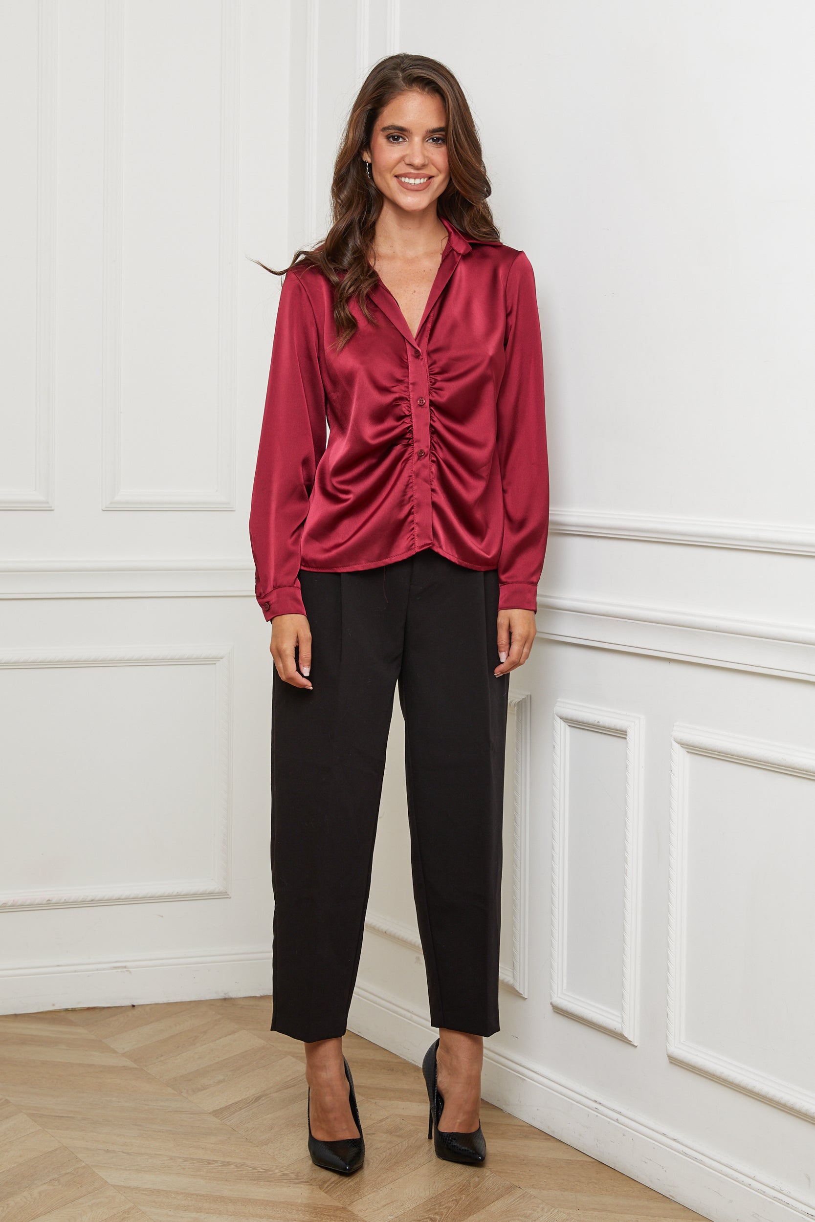Shirt - Burgundy