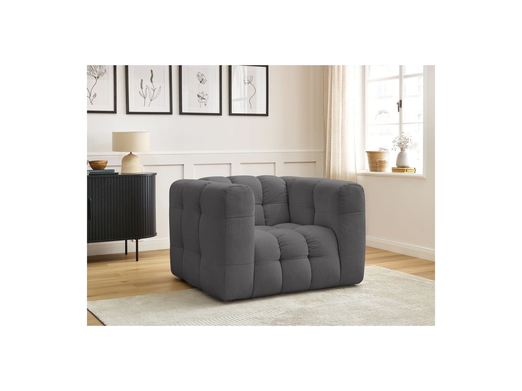 Ulysse - Fauteuil - Tissu Lisse