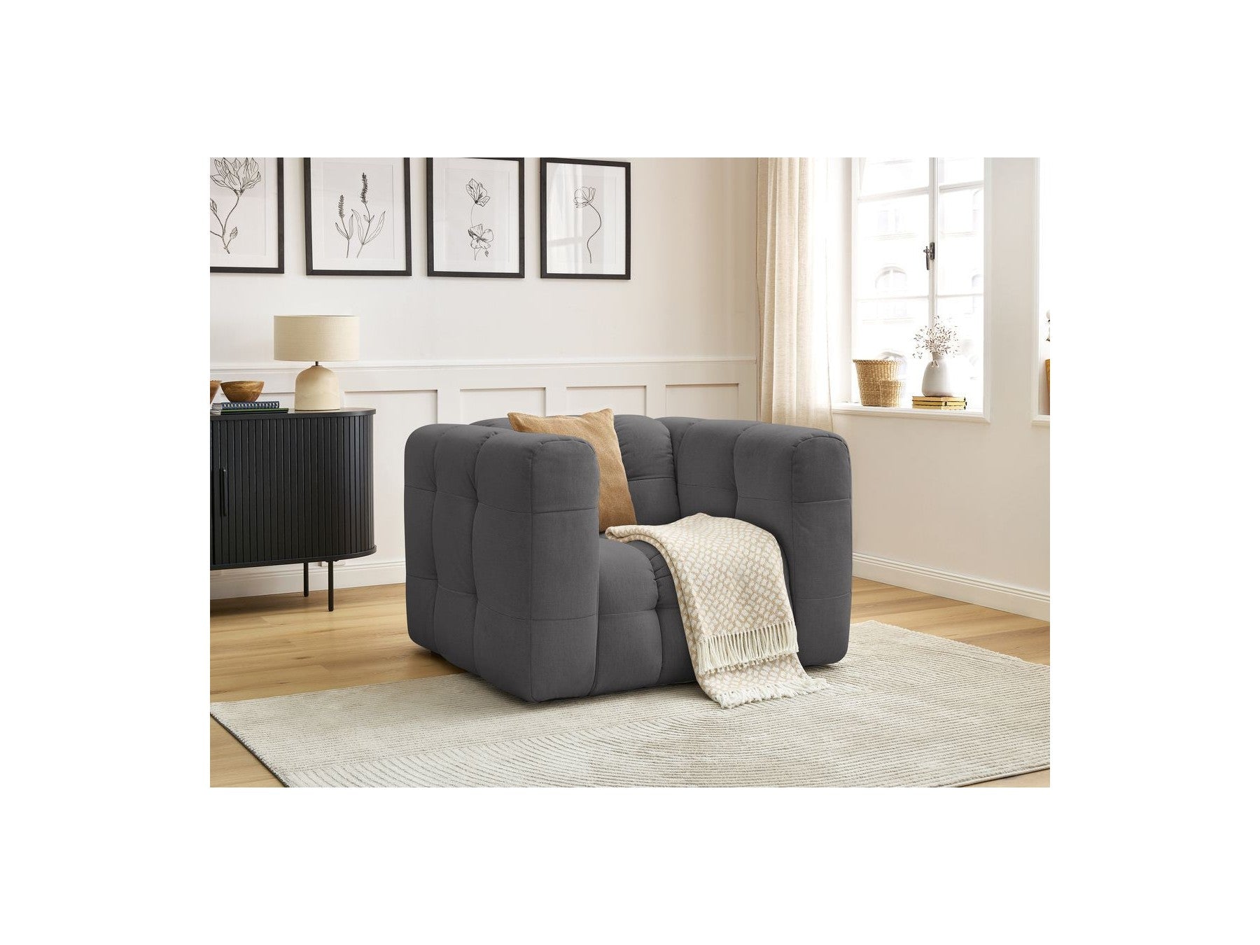 Ulysse - Fauteuil - Tissu Lisse