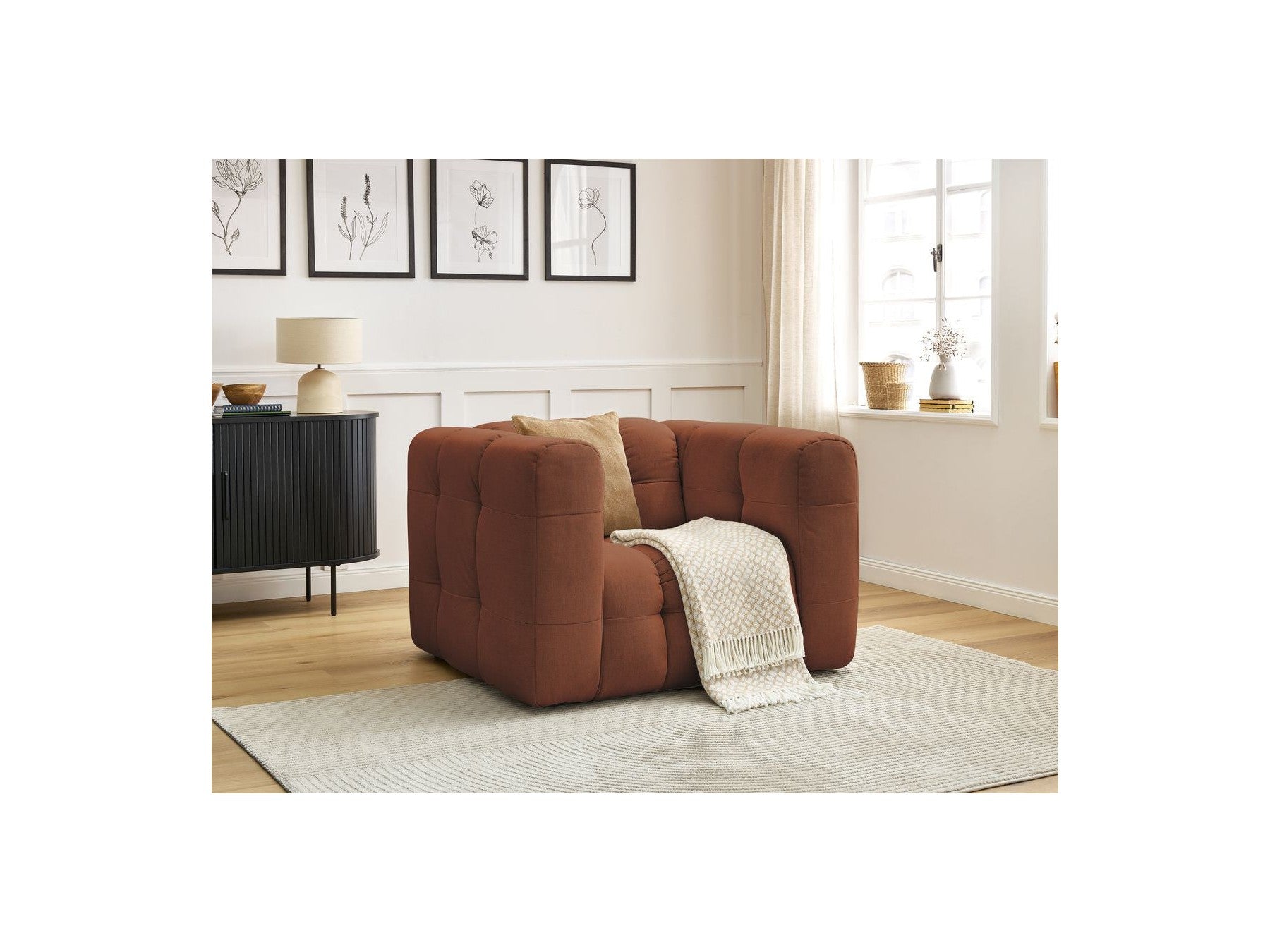 Ulysse - Fauteuil - Tissu Lisse