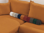 Augustin - Sofá esquinero reversible convertible con apertura exprés - Tejido bouclé