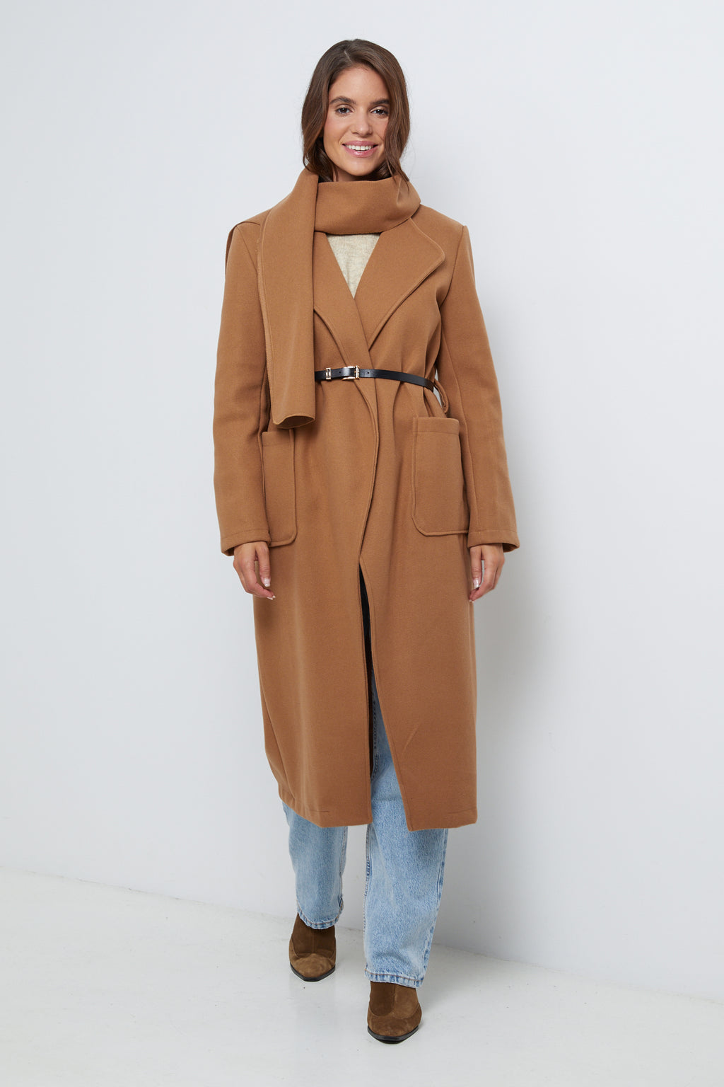 Coat - Camel