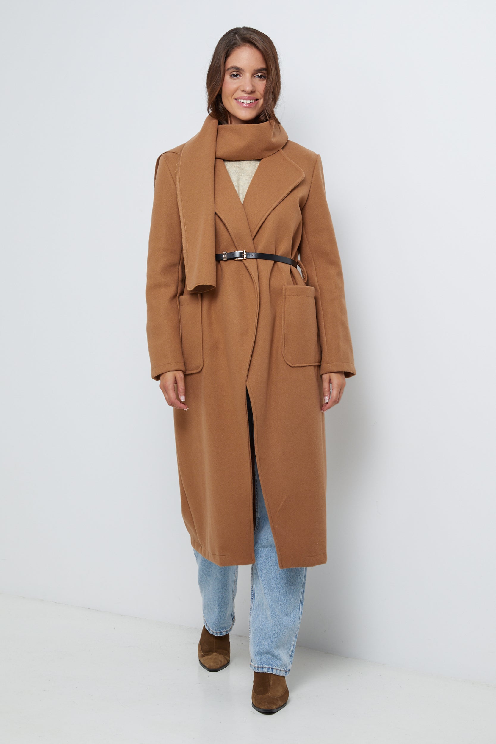 Coat - Camel