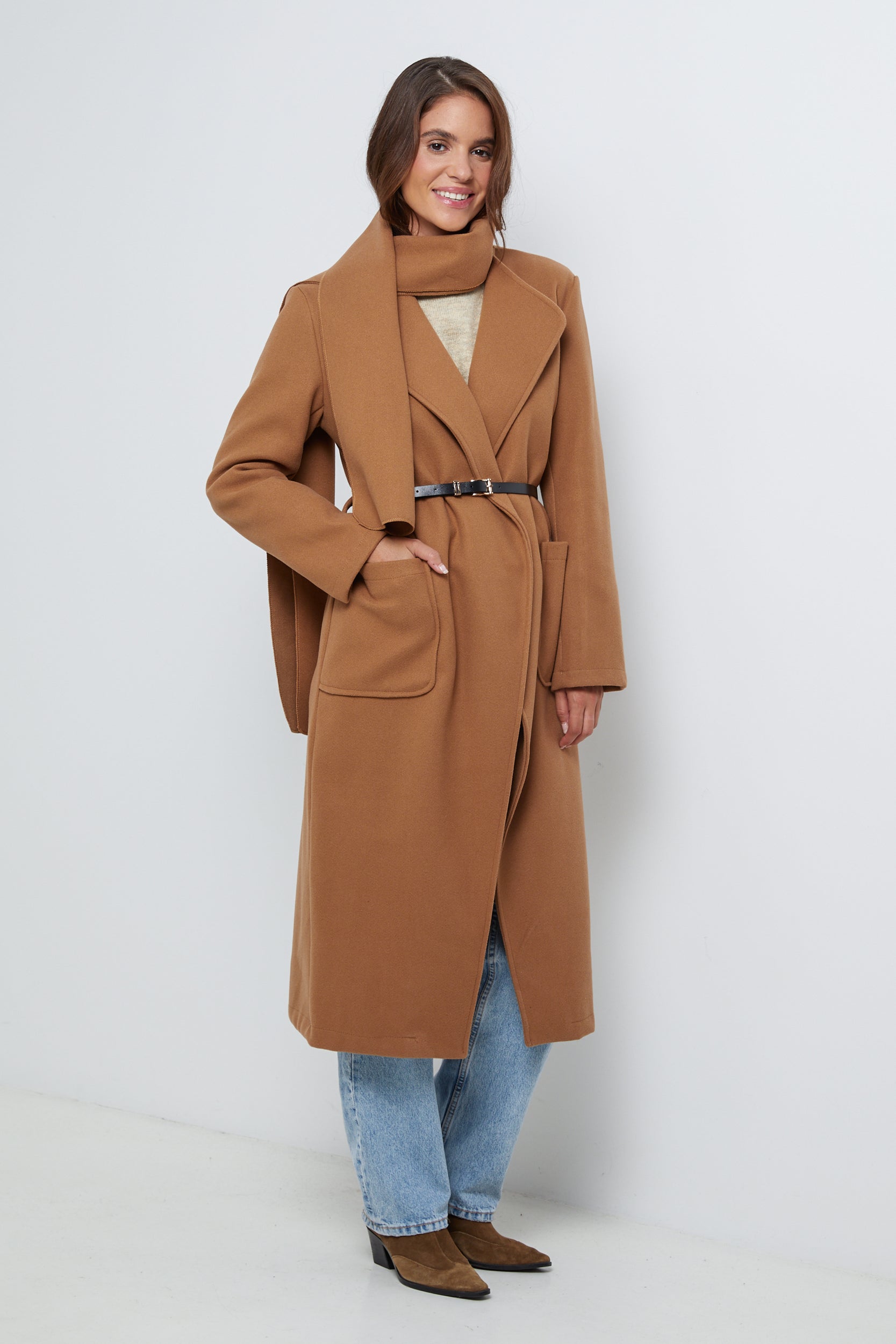 Coat - Camel
