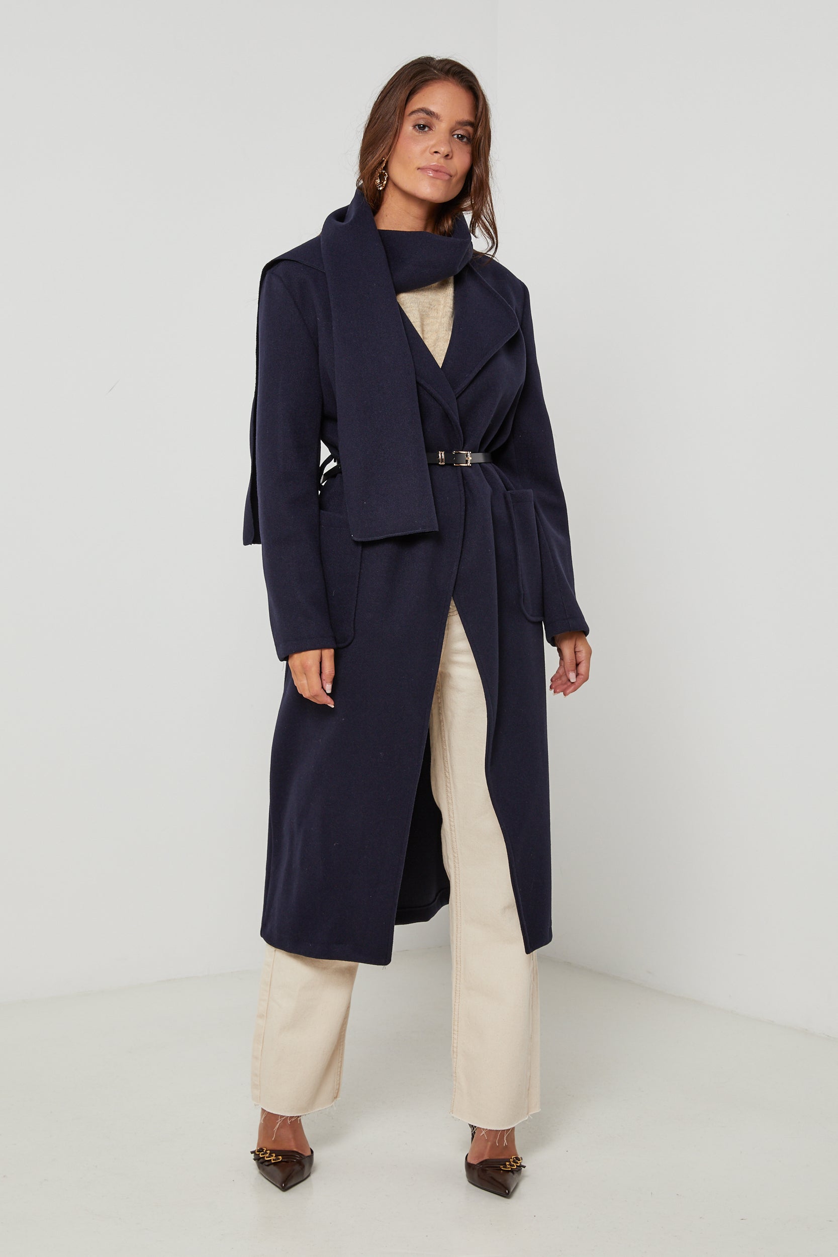 Coat - Navy