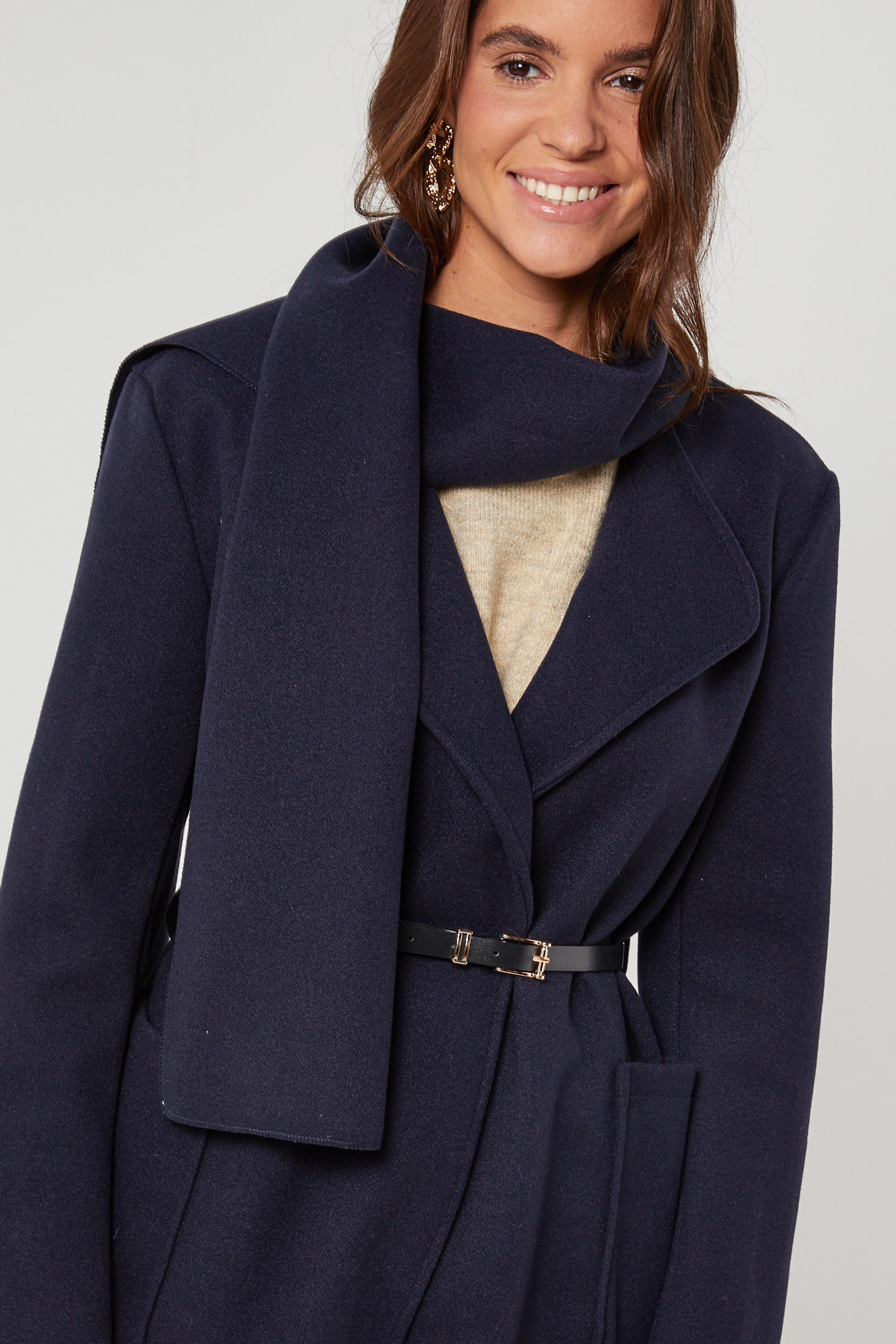 Coat - Navy