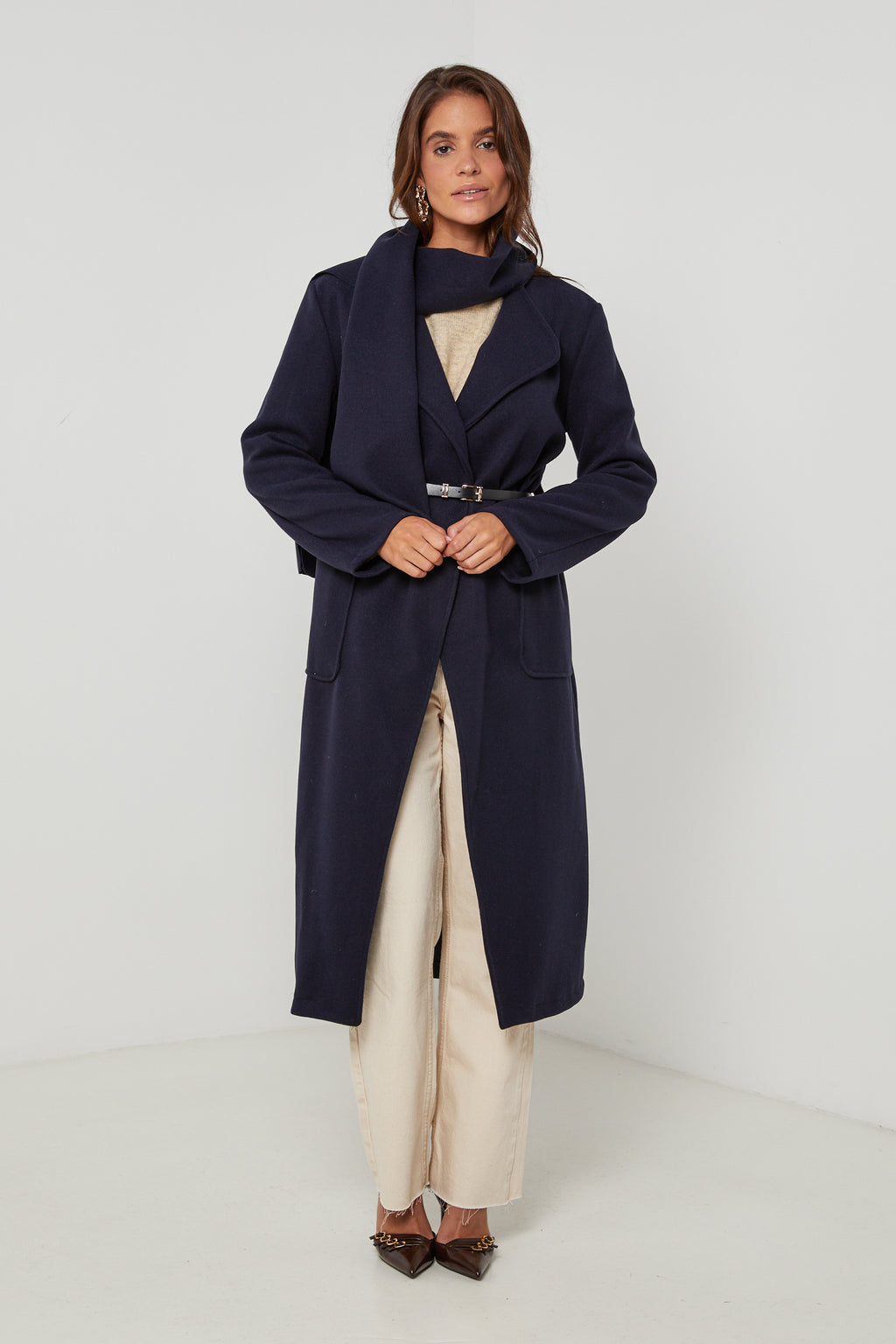 Coat - Navy