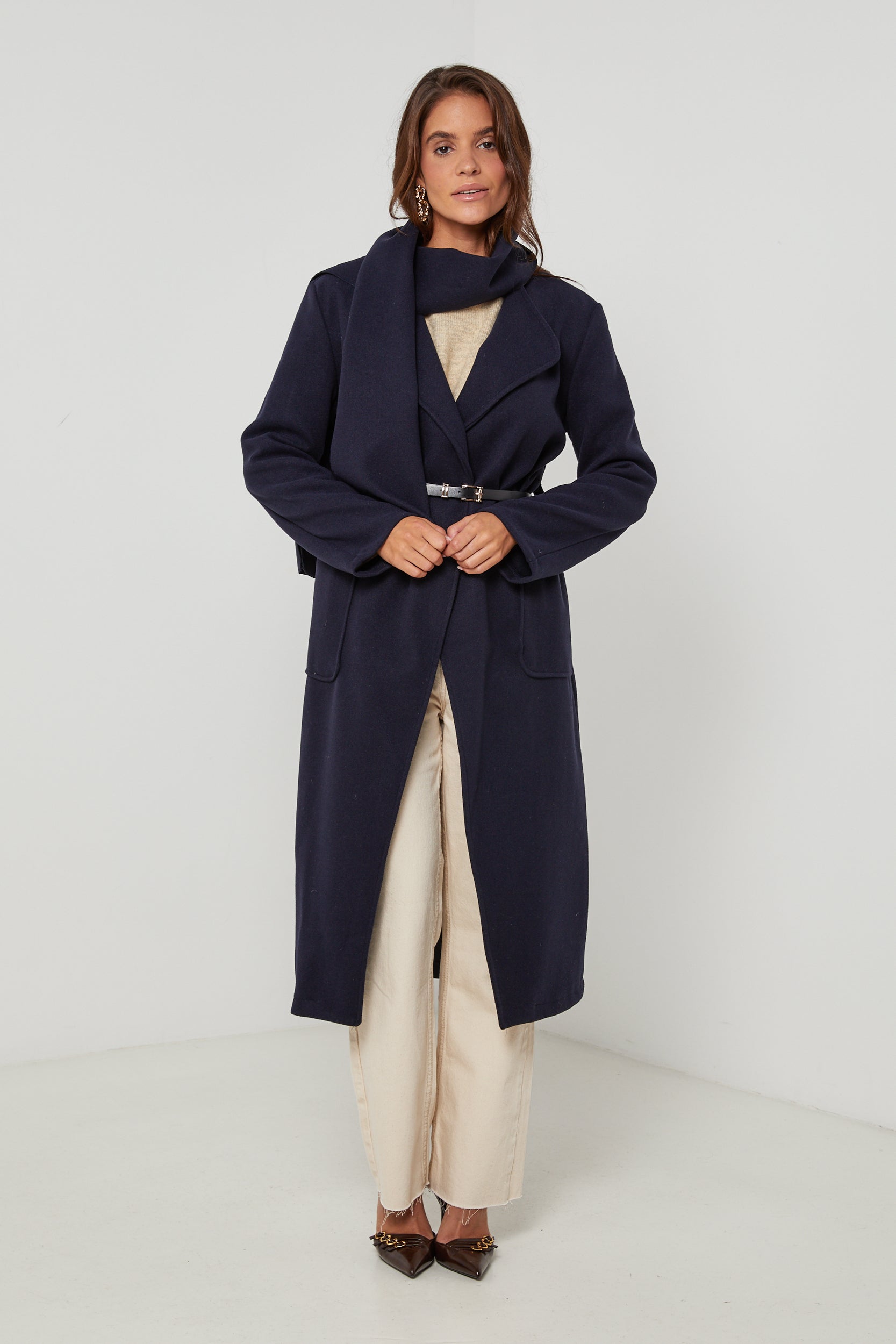 Coat - Navy