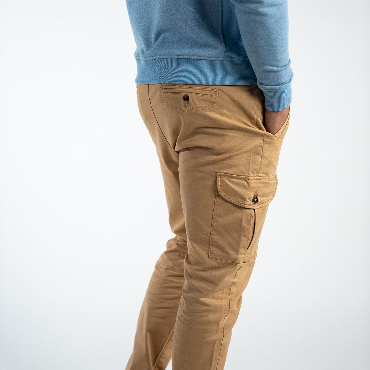 Cargo Trousers - Taupe