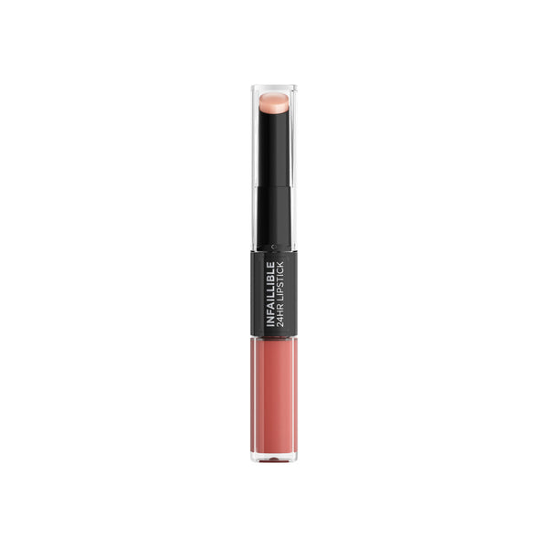 Infallible Lipstick Duo 24H 801 Always Toffee