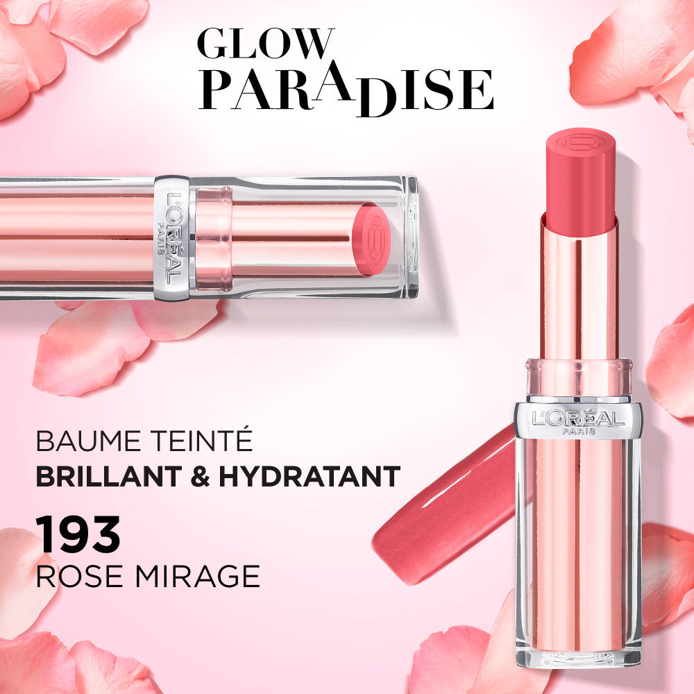 Bálsamo labial teñido Glow Paradise 193 Rose Mirage