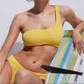 Top de bikini Cabourg - Amarillo Smock