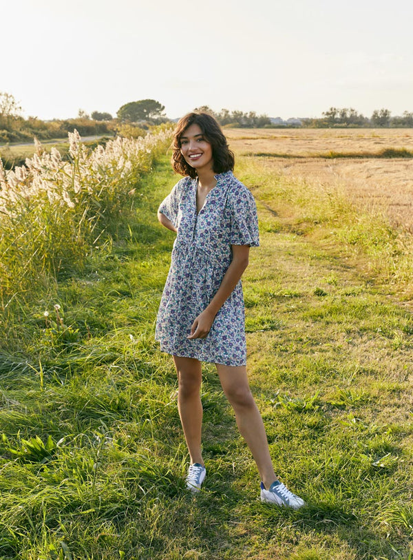 Vestido Lisa Romane - Royal