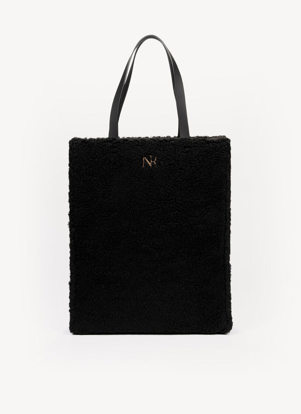 Bag - Black Faux Fur - Women