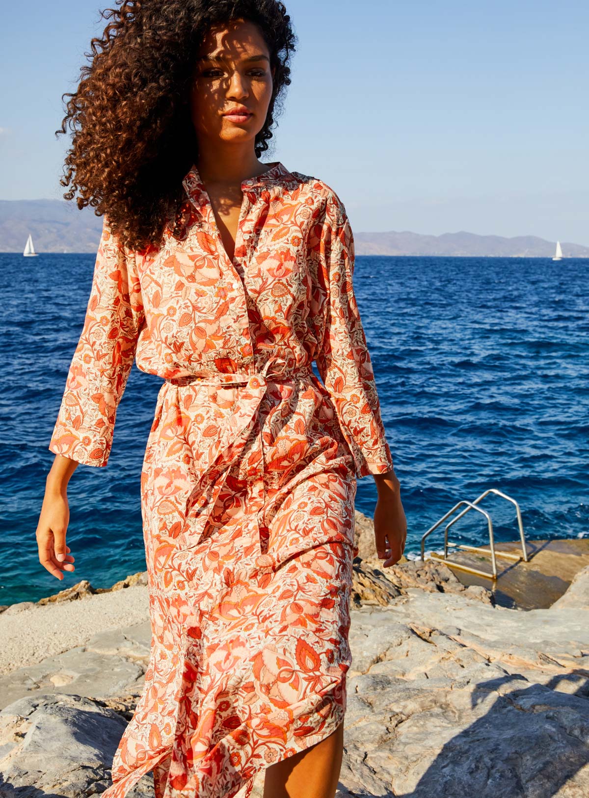 Robe Tamara Clematite - Orange
