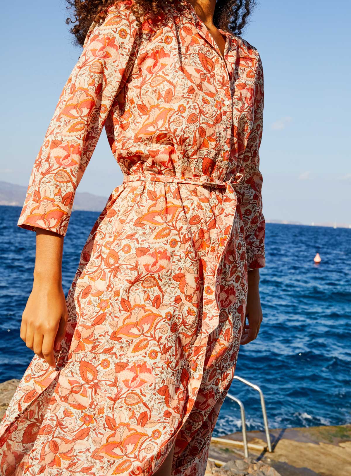 Robe Tamara Clematite - Orange
