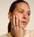 Anillo para Meñique Brilliant Muse - Oro o Plata