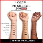 Infallible 24H Brow Eyebrow Pencil Triangular Tip 5 Light Brunette