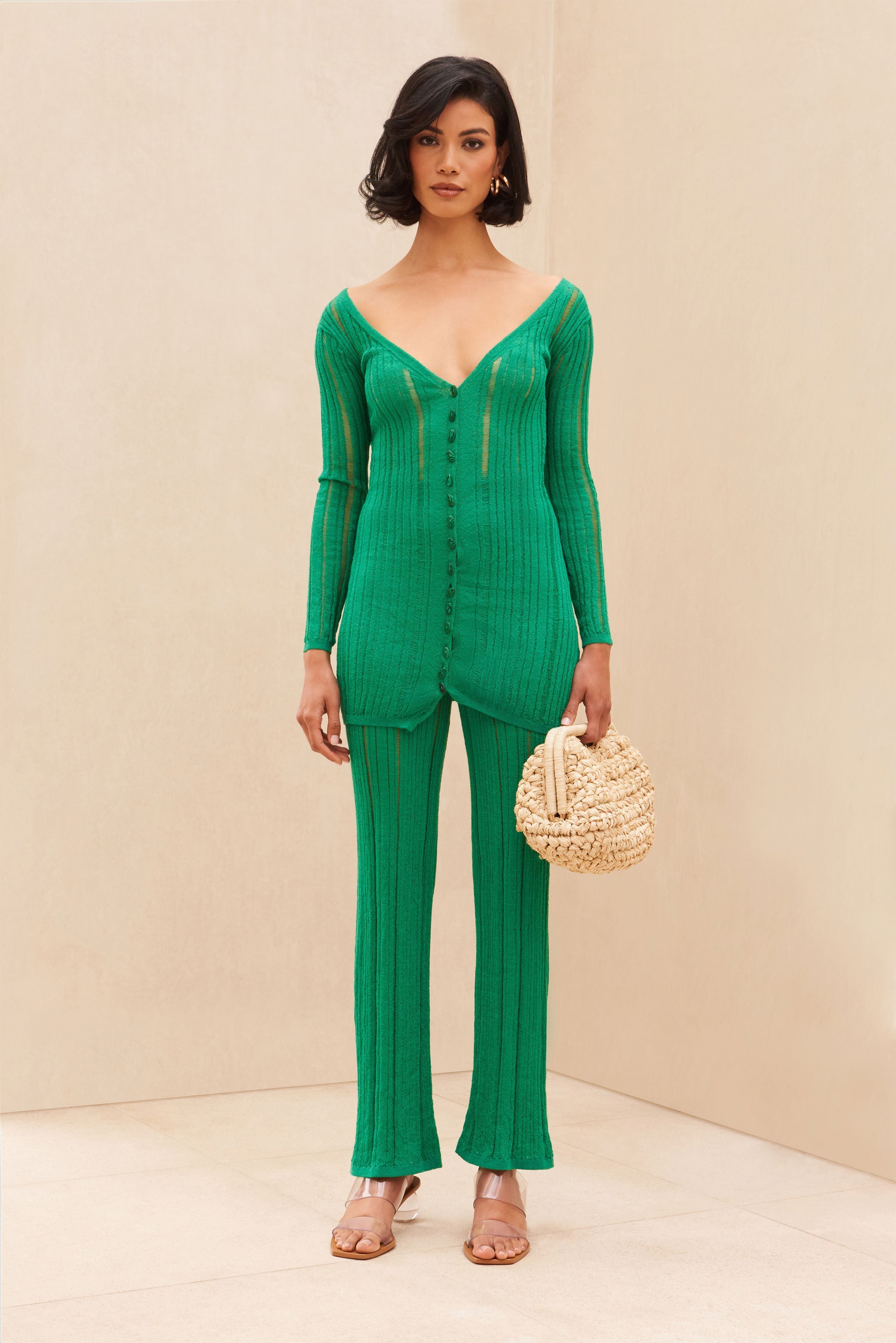 Savannah Beach Trousers - Vine