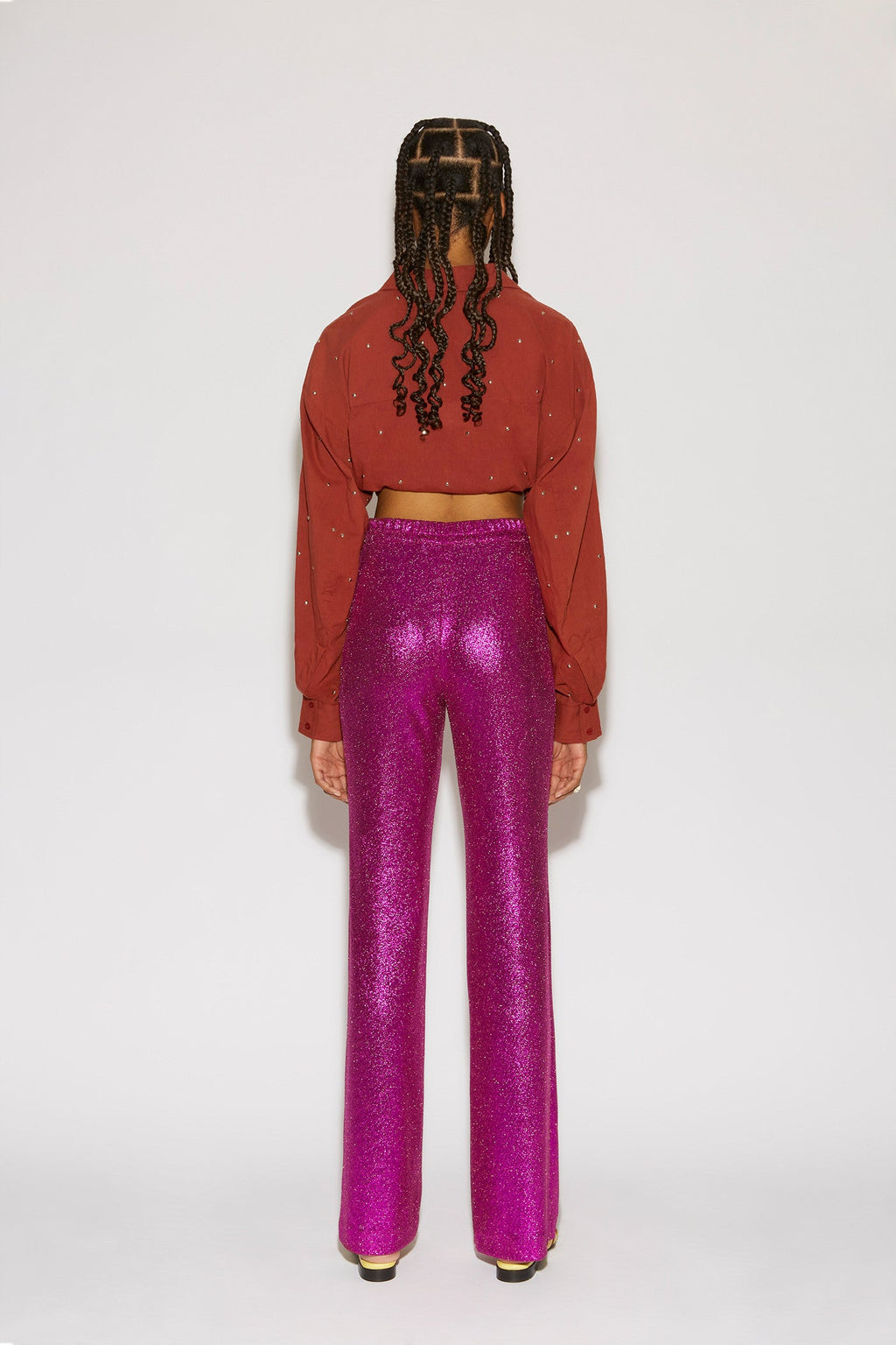 DUKE GLITTER BOUGAINVILLIER TROUSERS