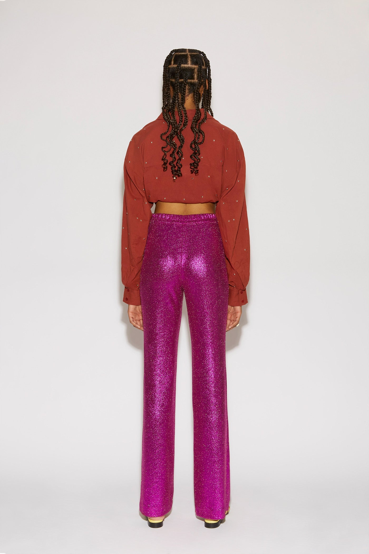 DUKE GLITTER BOUGAINVILLIER TROUSERS