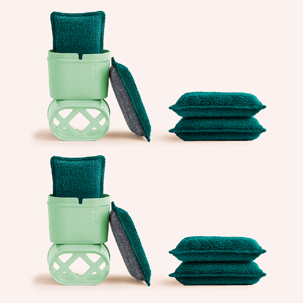 Set Spugne E Spugne Per Bagno
