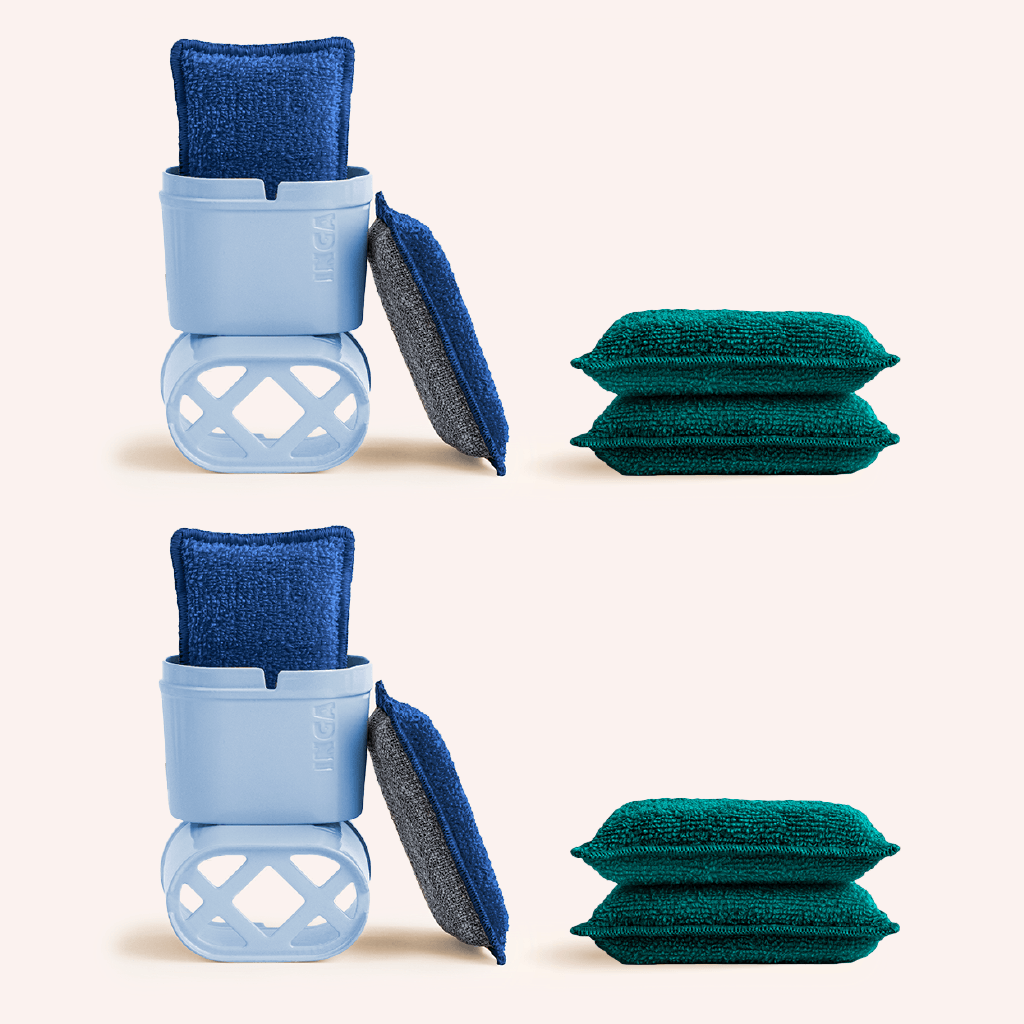 Set Spugne E Spugne Per Bagno