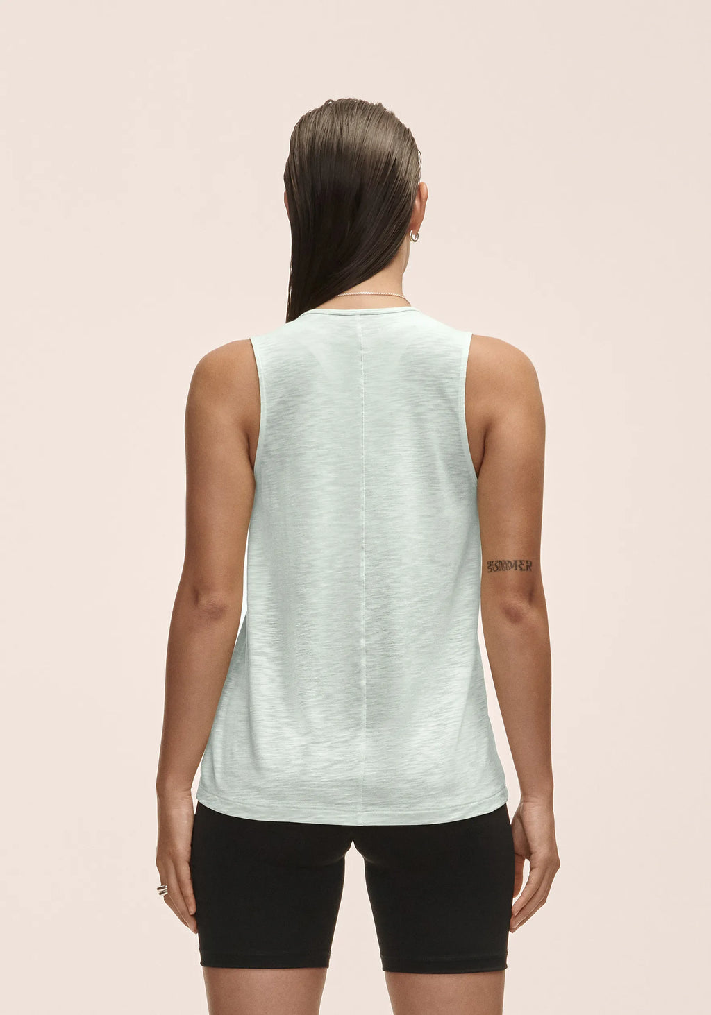Soft Texture Tank - Misty Green