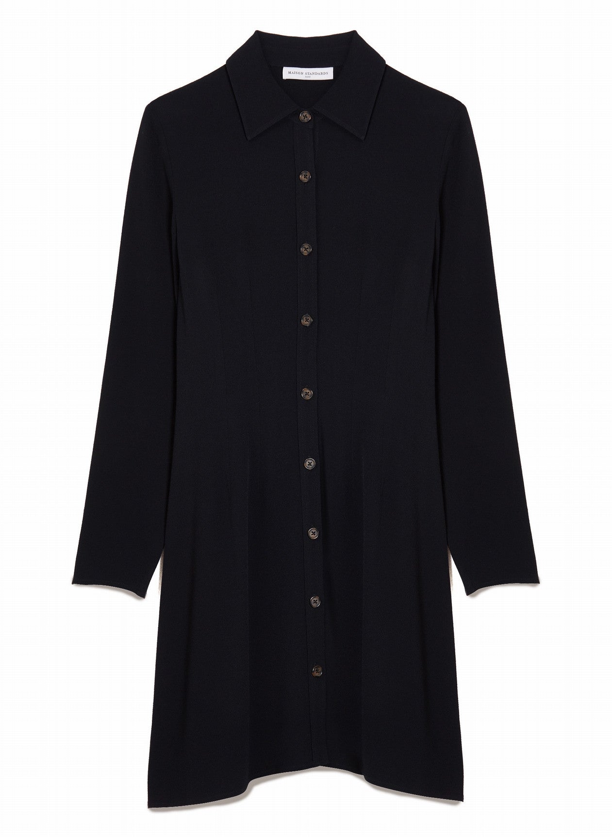 Maison Standards - Maison Standars - Robe Chemise Courte - Noir - Femme