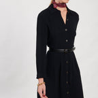 Maison Standards - Maison Standars - Robe Chemise Courte - Noir - Femme
