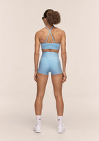 Ultra High Waist Hot Pant - Blue Lagoon