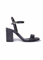 Sandales Serpent - Noir - Femme