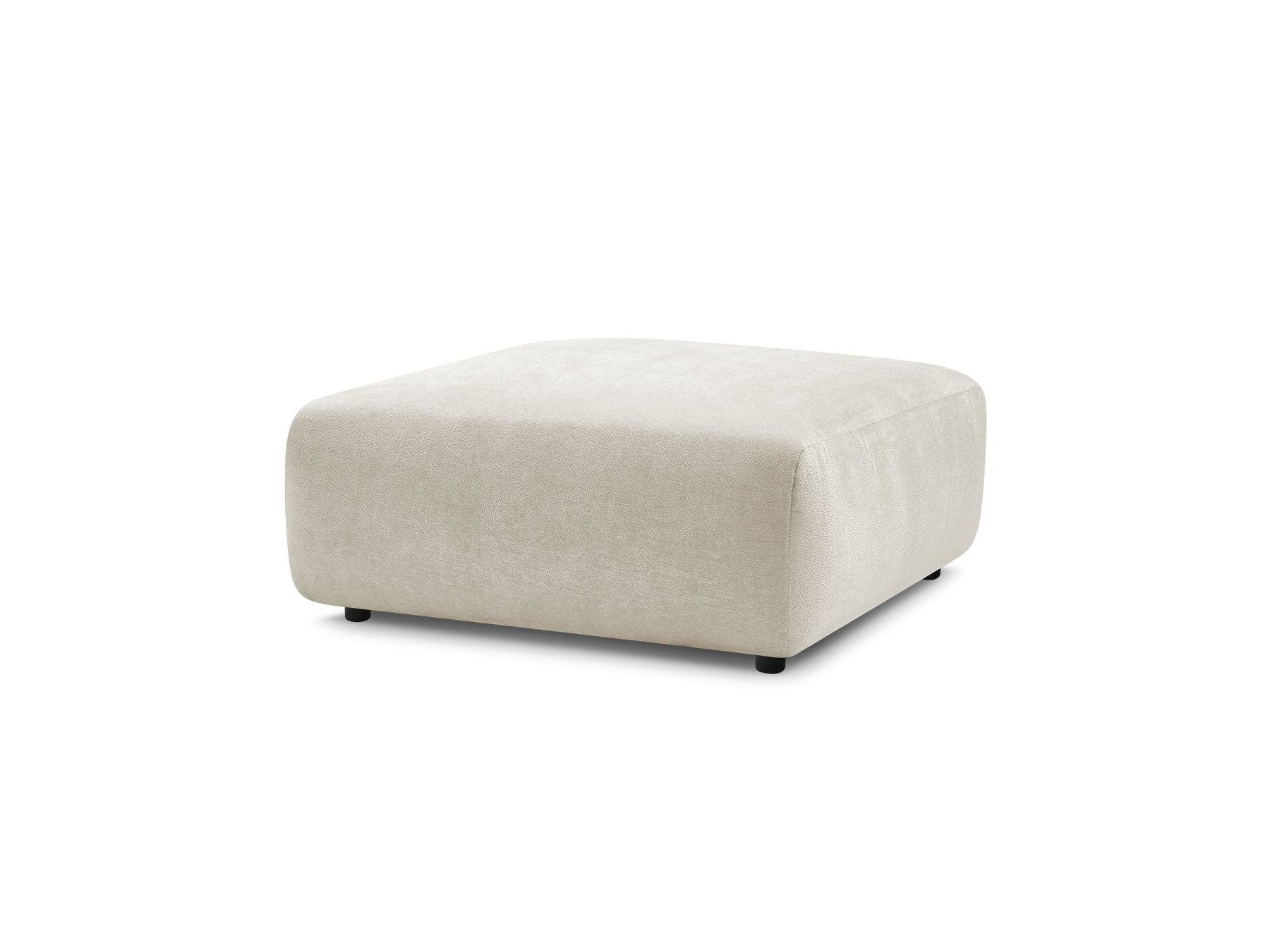 Pouf - Lucien - Tissu Lisse