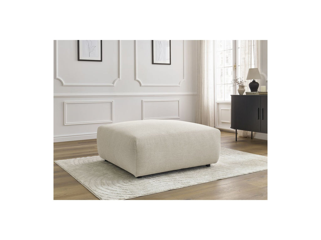 Pouf - Lucien - Tissu Lisse