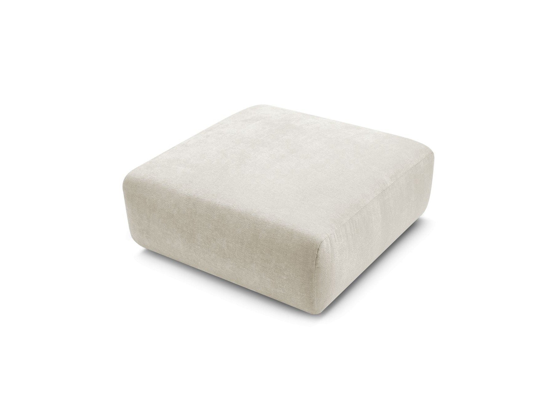 Pouf - Lucien - Tissu Lisse