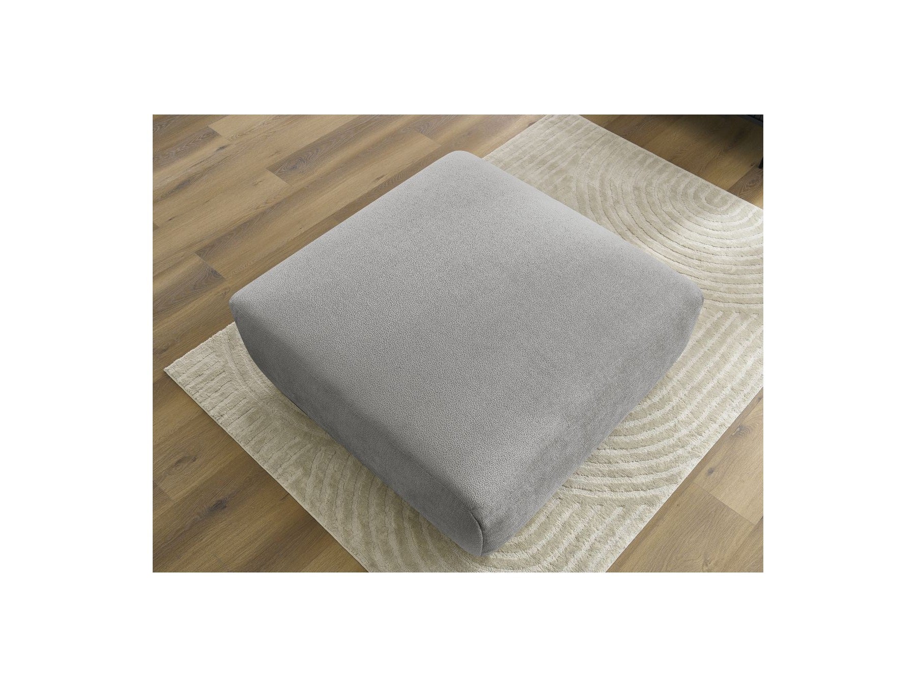 Pouf - Lucien - Tissu Lisse