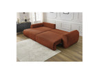 Canapé D'Angle Convertible Coffre Lucien - Tissu Lisse - Angle Gauche