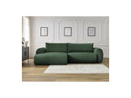 Canapé D'Angle Convertible Coffre Lucien - Tissu Lisse - Angle Gauche