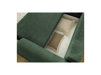 Canapé D'Angle Convertible Coffre Lucien - Tissu Lisse - Angle Gauche