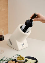 Bottle Cooler - Enfriador De Botellas De Vino Con Temperatura Regulable - Blanco Roto