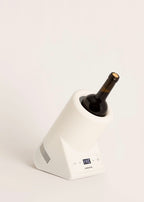Bottle Cooler - Enfriador De Botellas De Vino Con Temperatura Regulable - Blanco Roto