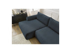 Canapé D'Angle Convertible Coffre Lucien - Tissu Lisse - Angle Gauche