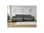 Canapé D'Angle Convertible Coffre Lucien - Tissu Lisse - Angle Gauche