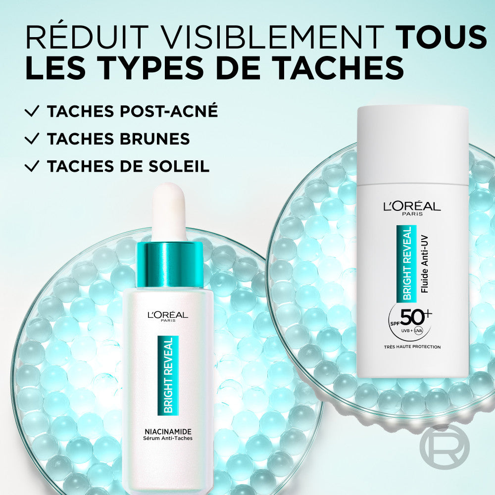 Routine Visage Anti-Taches Niacinamide - Bright Reveal