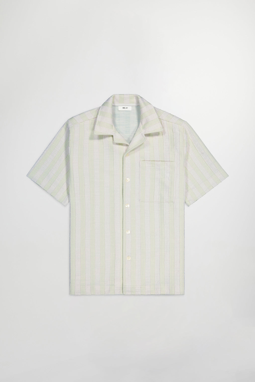 Camisa Julio SS - Moss Stripe