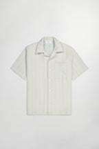 Camisa Julio SS - Moss Stripe