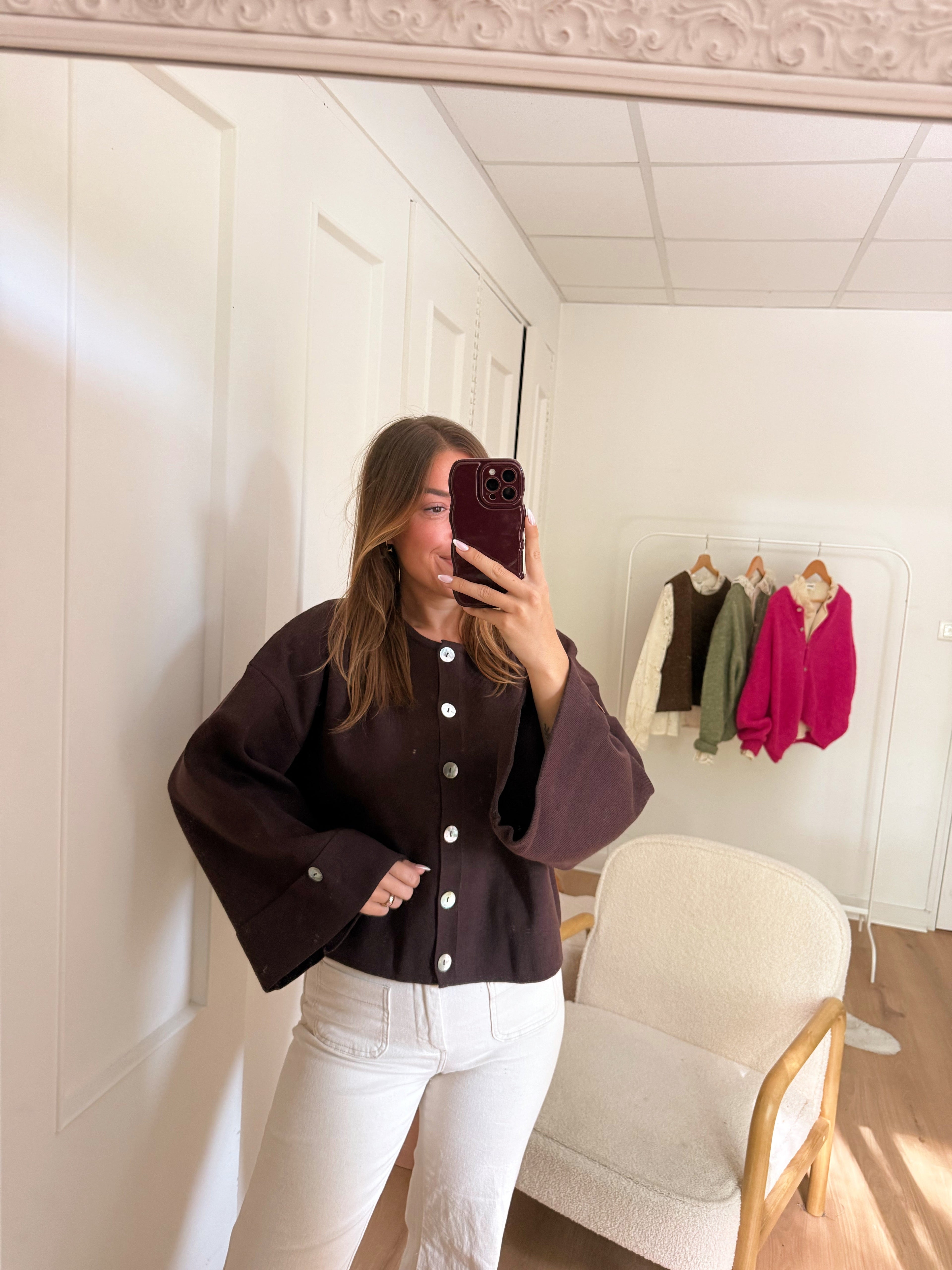 Cardigan Judith Chocolat