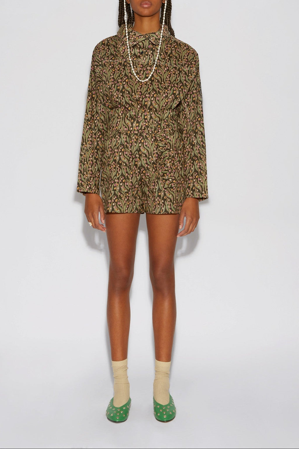 SHORT SADIE CLOCHETTE CHARCOAL
