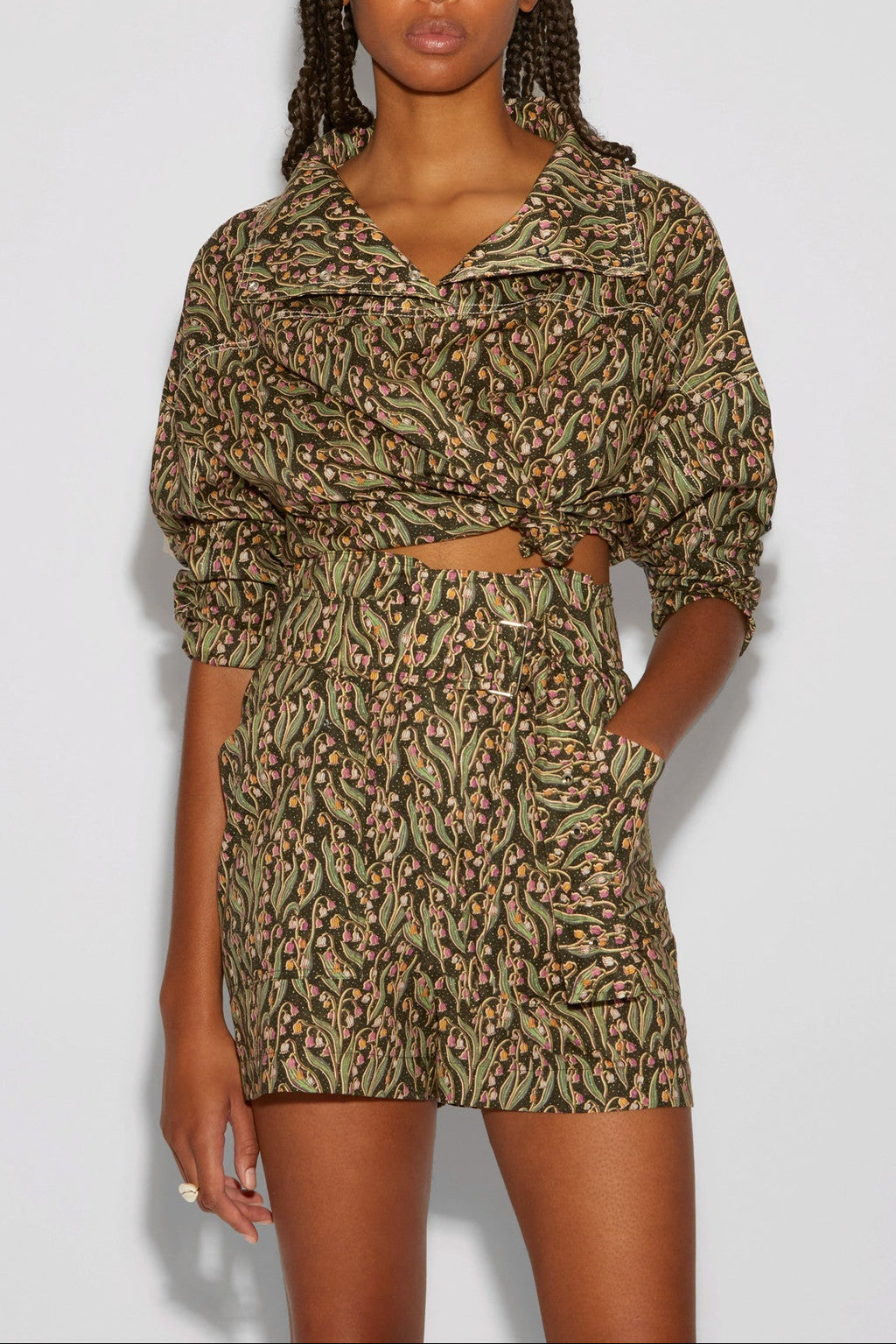 SHORT SADIE CLOCHETTE CHARCOAL