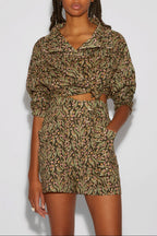 SHORT SADIE CLOCHETTE CHARCOAL